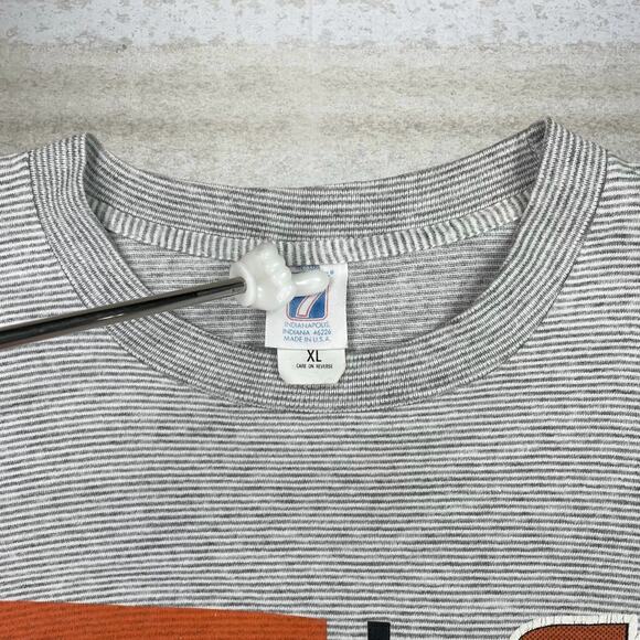 Vintage 90s San Francisco Giants Shirt Mens XL Grey White Made in USA Baseball - Picture 3 of 5